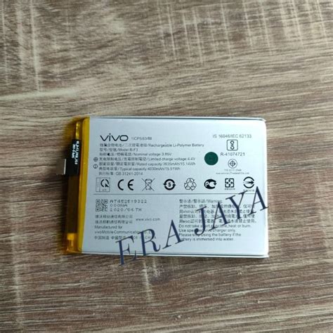 vivo model b-f3|Vivo Y95 1807 Battery Model B.